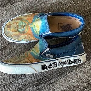 IRON MAIDEN Vans slip-on